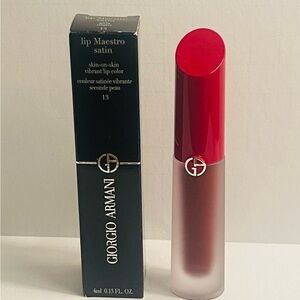Giorgio Armani Lip Maestro Satin - 13 Gala Night Bold Red